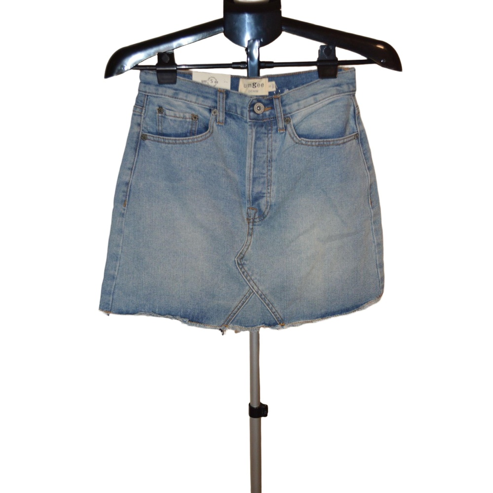 Umgee Womens Denim Skirt Size Small